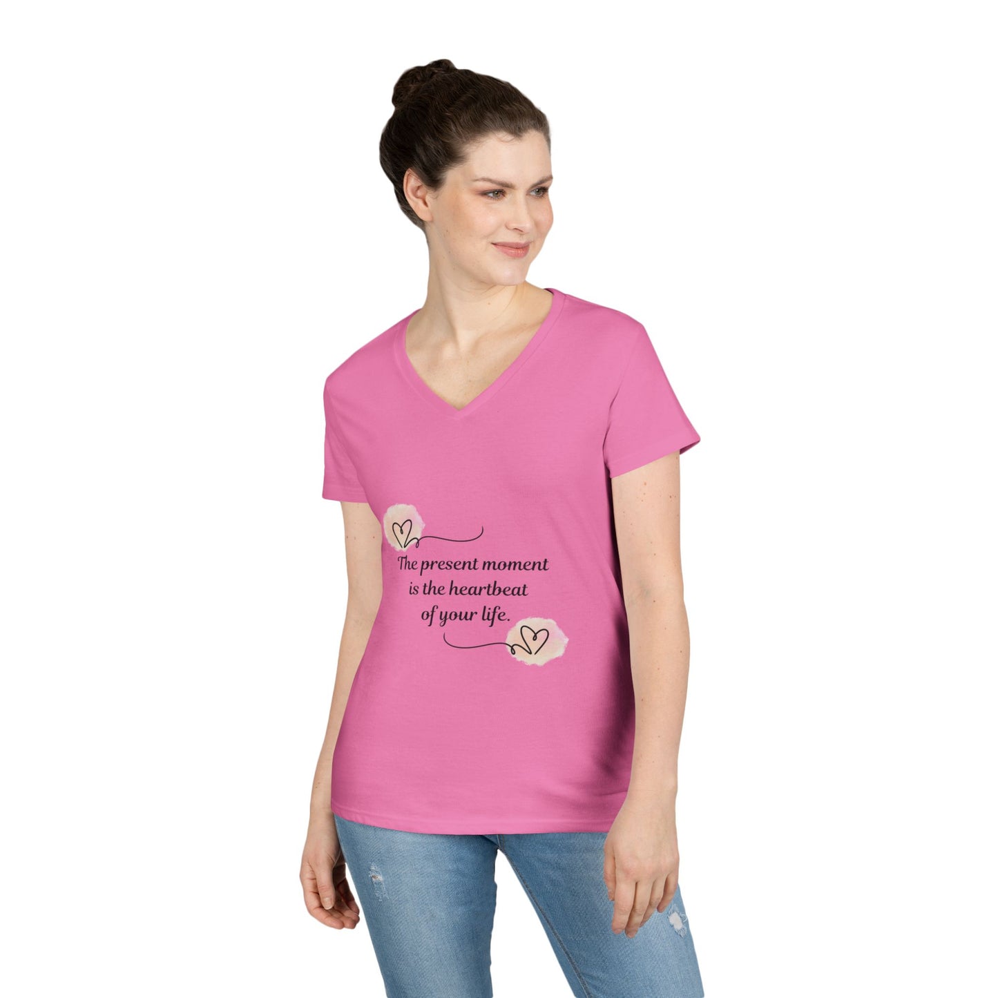 Ladies' V-Neck T-Shirt